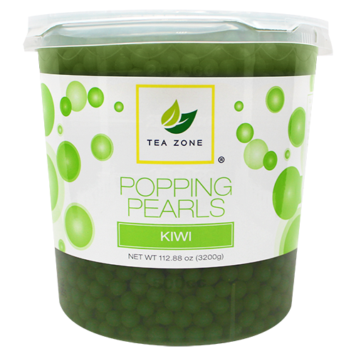 Tea Zone Kiwi Popping Pearls (7 lbs) - CustomPaperCup.com