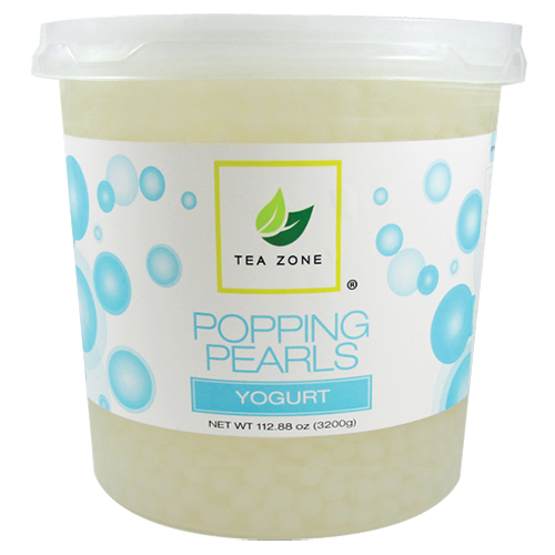 Tea Zone Yogurt Popping Pearls (7 lbs) - CustomPaperCup.com