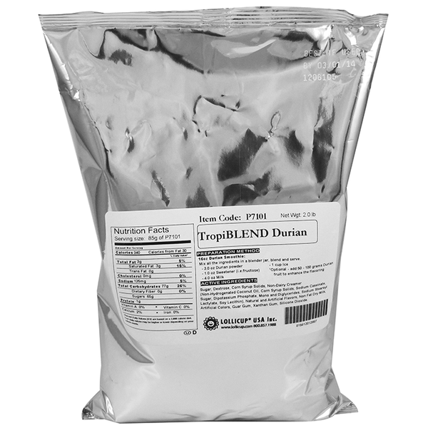 Tea Zone TropiBLEND Durian Powder (2 lbs) - CustomPaperCup.com Branded Restaurant Supplies