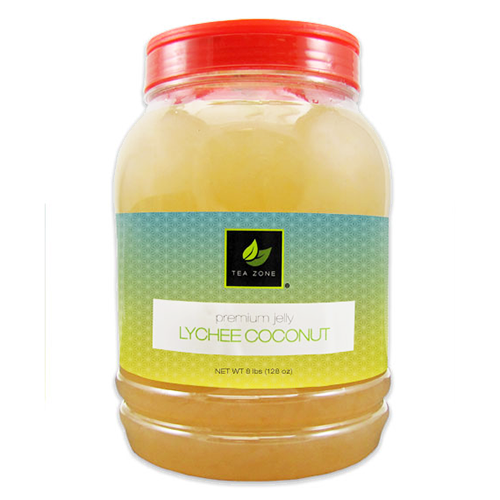 Tea Zone Lychee Coconut Jelly (8.5 lbs) - CustomPaperCup.com