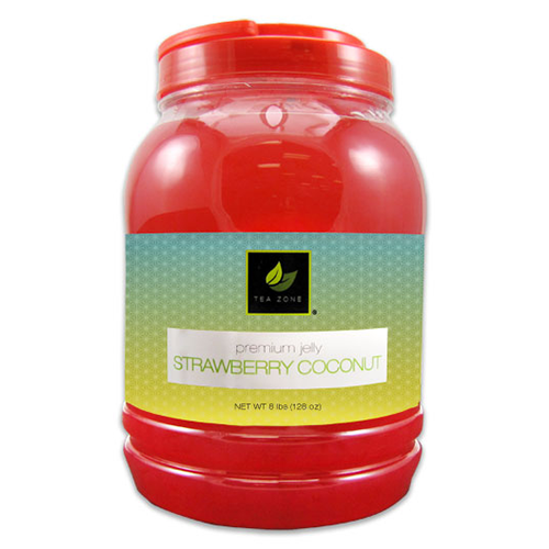 Tea Zone Strawberry Coconut Jelly (8.5 lbs) - CustomPaperCup.com