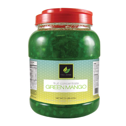 Tea Zone Green Mango Concentrate (7.7 lbs) - CustomPaperCup.com Branded Restaurant Supplies