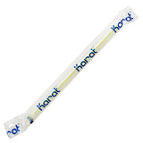 7.5'' Boba Straws (10mm) Poly Wrapped - Mixed Striped Colors - 2,000 ct - CustomPaperCup.com