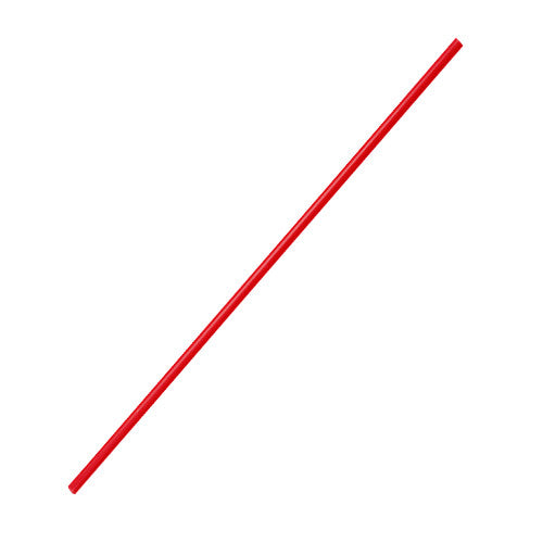 7.5'' Stir Straws (3mm) - Red - 5,000 ct - CustomPaperCup.com