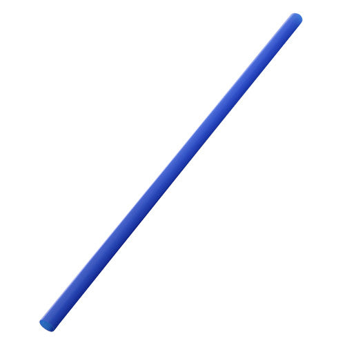 9'' Giant Straws (8mm) Paper Wrapped - Blue - 1,200 ct - CustomPaperCup.com