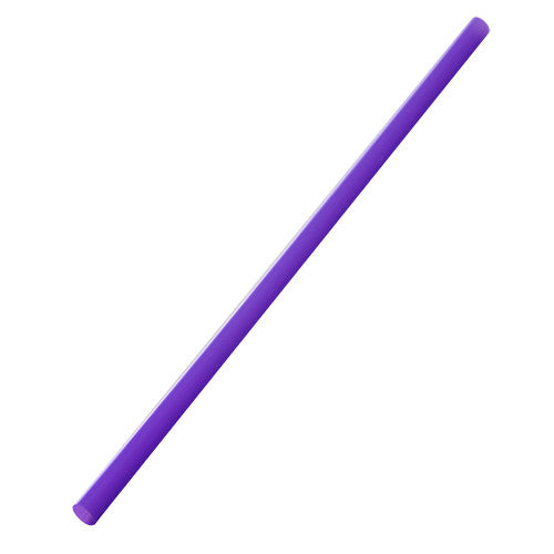 9'' Giant Straws (8mm) Paper Wrapped - Purple - 1,200 ct - CustomPaperCup.com