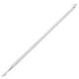 10.25'' Giant Straws (8mm) Paper Wrapped - Clear - 1,200 ct - CustomPaperCup.com