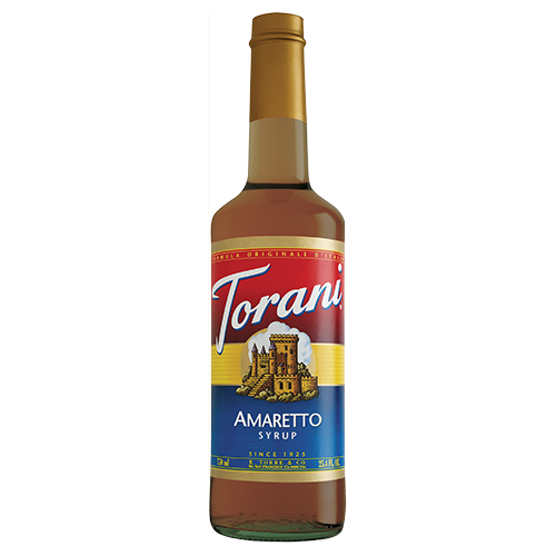 Torani Amaretto Syrup (750 mL) - CustomPaperCup.com Branded Restaurant Supplies