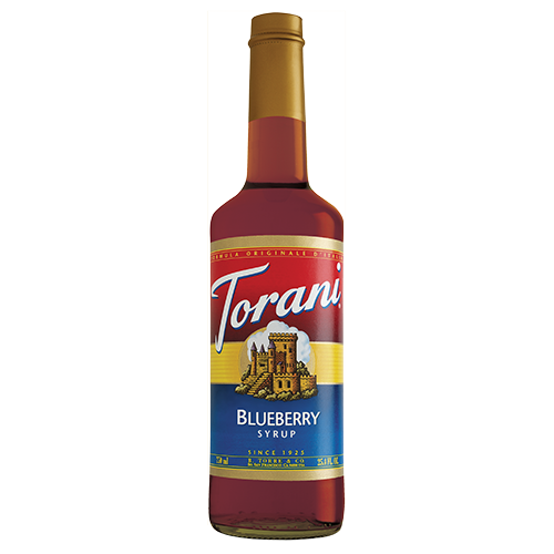 Torani Blueberry Syrup (750 mL) - CustomPaperCup.com Branded Restaurant Supplies