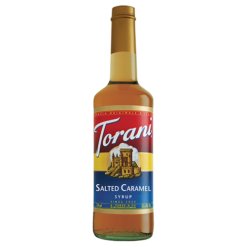 Torani Salted Caramel Syrup (750 mL) - CustomPaperCup.com Branded Restaurant Supplies