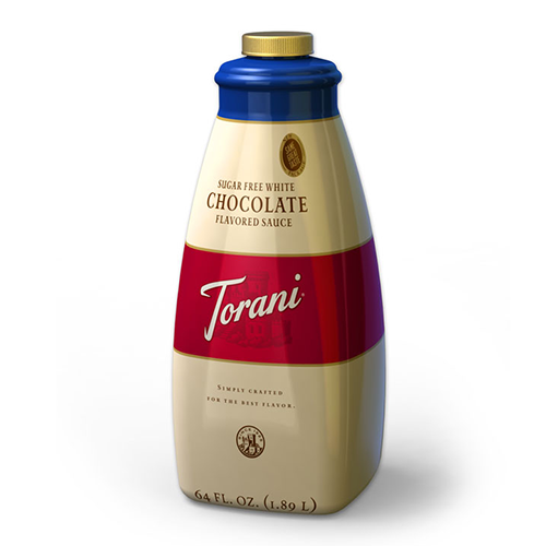 Torani White Chocolate Sauce (64oz) - CustomPaperCup.com Branded Restaurant Supplies