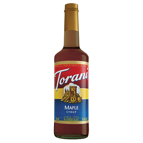 Torani Maple Flavor Syrup (750 mL) - CustomPaperCup.com Branded Restaurant Supplies
