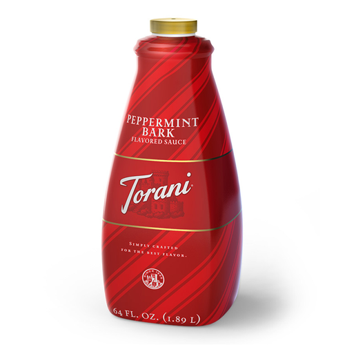 Torani Peppermint Bark Sauce (64oz) - CustomPaperCup.com Branded Restaurant Supplies