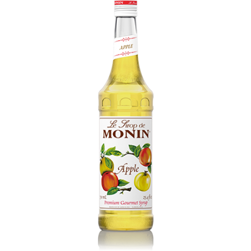 Monin Apple Syrup (750mL) - CustomPaperCup.com Branded Restaurant Supplies