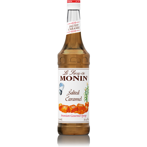 Monin Salted Caramel Syrup (750mL) - CustomPaperCup.com Branded Restaurant Supplies