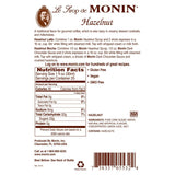 Monin Hazelnut Syrup (750mL) - CustomPaperCup.com Branded Restaurant Supplies
