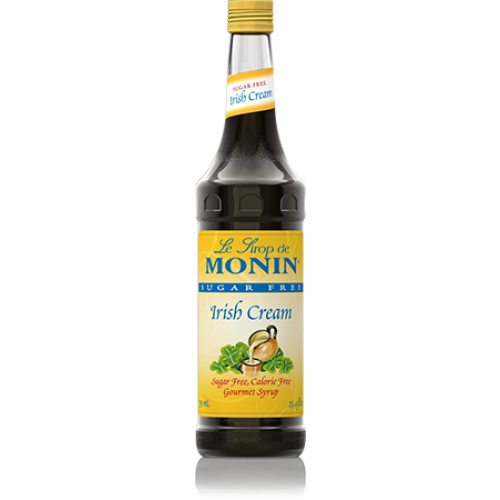 Monin Sugar Free Irish Cream Syrup (750mL) - CustomPaperCup.com Branded Restaurant Supplies