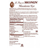 Monin Macadamia Nut Syrup (750mL) - CustomPaperCup.com Branded Restaurant Supplies