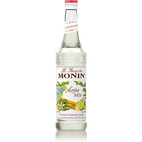Monin Mojito Mix Syrup (750mL) - CustomPaperCup.com Branded Restaurant Supplies
