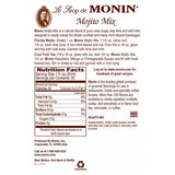 Monin Mojito Mix Syrup (750mL) - CustomPaperCup.com Branded Restaurant Supplies