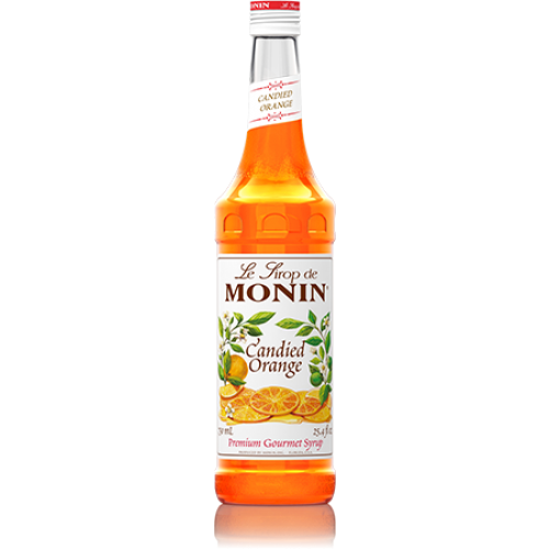 Monin Candied Orange Syrup (750mL) - CustomPaperCup.com Branded Restaurant Supplies