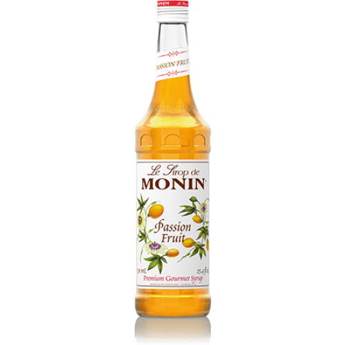 Monin Passion Fruit Syrup (750mL) - CustomPaperCup.com Branded Restaurant Supplies