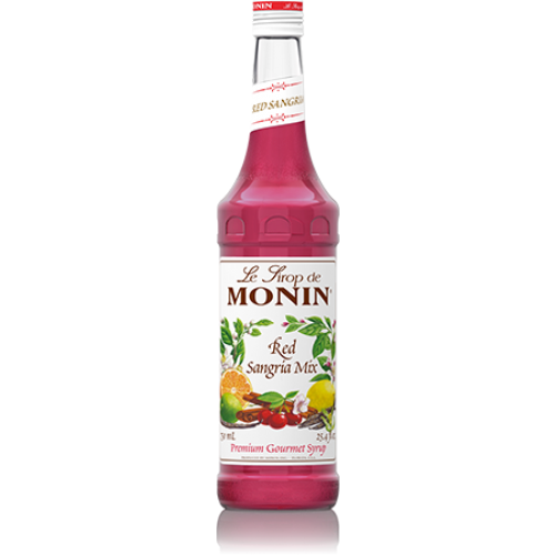 Monin Red Sangria Mix Syrup (750mL) - CustomPaperCup.com Branded Restaurant Supplies