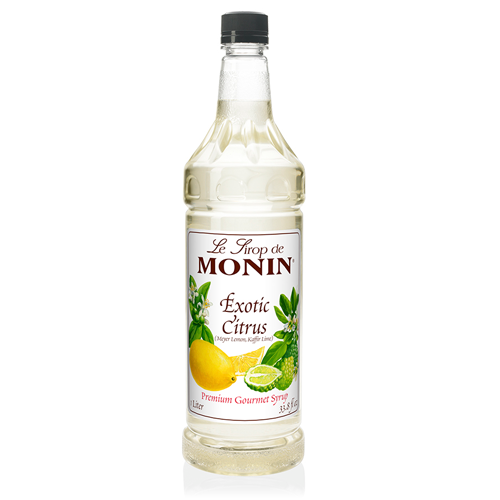Monin Exotic Citrus Syrup (1L) - CustomPaperCup.com Branded Restaurant Supplies
