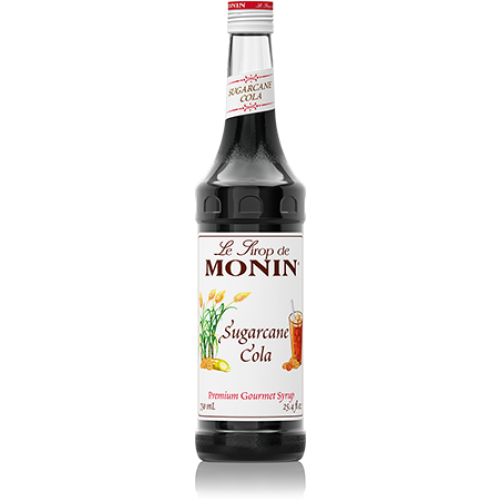 Monin Sugarcane Cola Syrup (750mL) - CustomPaperCup.com Branded Restaurant Supplies
