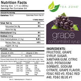 Tea Zone Grape Syrup (64oz) - CustomPaperCup.com Branded Restaurant Supplies