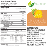 Tea Zone Pineapple Syrup (64oz) - CustomPaperCup.com Branded Restaurant Supplies