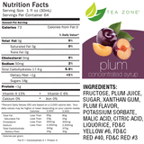 Tea Zone Plum Syrup (64oz) - CustomPaperCup.com Branded Restaurant Supplies