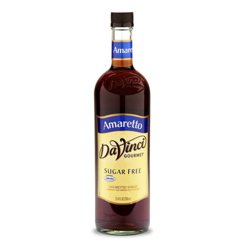 DaVinci Sugar Free Amaretto Syrup (750mL) - CustomPaperCup.com Branded Restaurant Supplies
