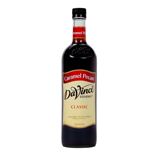 DaVinci Classic Caramel Pecan Syrup (750mL) - CustomPaperCup.com Branded Restaurant Supplies