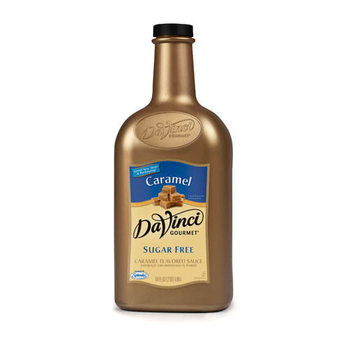 DaVinci Sugar Free Caramel Sauce (64oz) - CustomPaperCup.com Branded Restaurant Supplies
