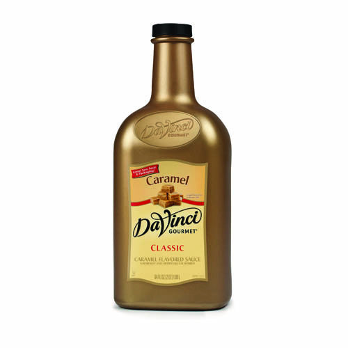 DaVinci Caramel Sauce (64oz) - CustomPaperCup.com Branded Restaurant Supplies