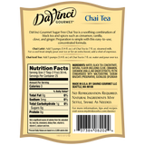 DaVinci Sugar Free Chai Tea Concentrate (750mL) - CustomPaperCup.com Branded Restaurant Supplies