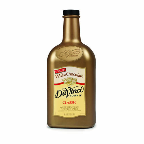 DaVinci White Chocolate Sauce (64oz) - CustomPaperCup.com Branded Restaurant Supplies