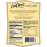 DaVinci Sugar Free French Vanilla Syrup (750mL) - CustomPaperCup.com Branded Restaurant Supplies