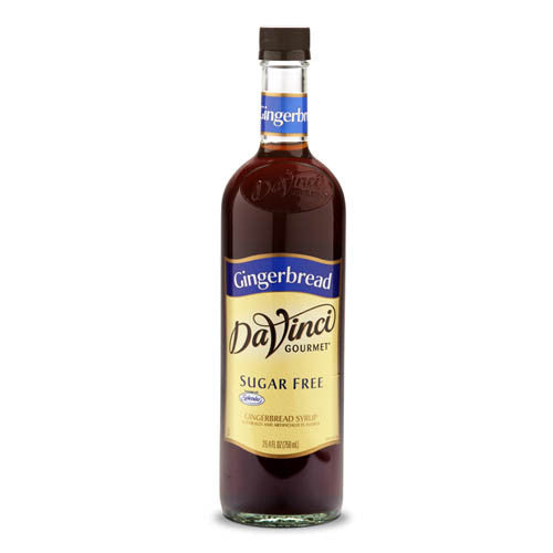 DaVinci Sugar Free Gingerbread Syrup (750mL) - CustomPaperCup.com Branded Restaurant Supplies