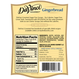 DaVinci Sugar Free Gingerbread Syrup (750mL) - CustomPaperCup.com Branded Restaurant Supplies
