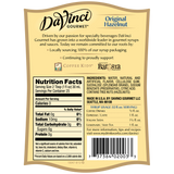 DaVinci Sugar Free Hazelnut (Original) Syrup (750mL) - CustomPaperCup.com Branded Restaurant Supplies