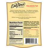 DaVinci Classic Macadamia Nut Syrup (750mL) - CustomPaperCup.com Branded Restaurant Supplies