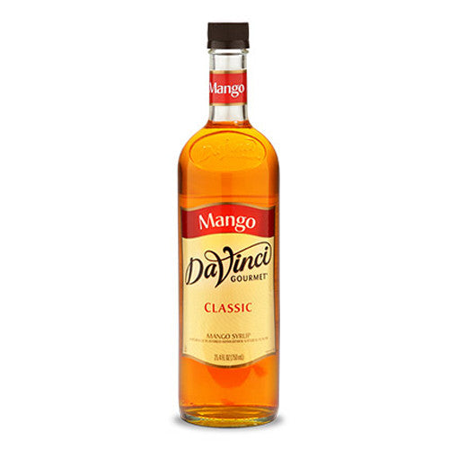 DaVinci Classic Mango Syrup (750mL) - CustomPaperCup.com Branded Restaurant Supplies