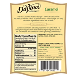 DaVinci Natural Caramel Flavored Syrup (700mL) - CustomPaperCup.com Branded Restaurant Supplies