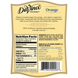 DaVinci Sugar Free Orange Syrup (750mL) - CustomPaperCup.com Branded Restaurant Supplies