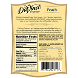 DaVinci Sugar Free Peach Syrup (750mL) - CustomPaperCup.com Branded Restaurant Supplies