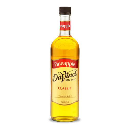 DaVinci Classic Pineapple Syrup (750mL) - CustomPaperCup.com Branded Restaurant Supplies
