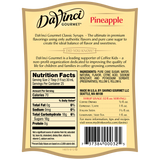 DaVinci Classic Pineapple Syrup (750mL) - CustomPaperCup.com Branded Restaurant Supplies