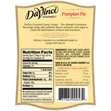 DaVinci Classic Pumpkin Pie Spice Syrup (750mL) - CustomPaperCup.com Branded Restaurant Supplies